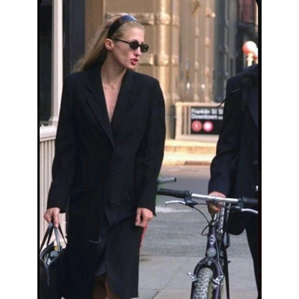 FRAME Black Wool Tailored Blazer Jacket Size SP Petite - Single Button Classic